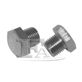 FISCHER OAS137 масляна пробка 1/4&quot; L=11 SW19 (OE - UAM2957L) Fischer Automotive One (FA1) 257843001