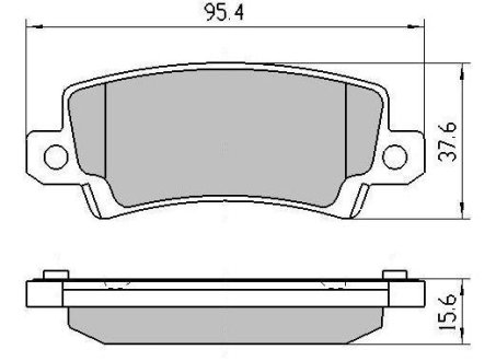 Колодки гальмівні FREMAX FBP1364