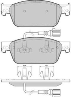 Колодки тормозные FREMAX FBP1672