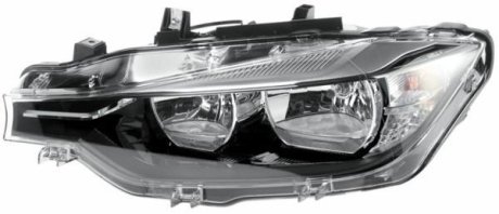 BMW фара основна галоген з мотором з лампами H7/H7 PY21W з девн.світлом прав.3 F30/31 15- HELLA 1EG012101921 (фото 1)
