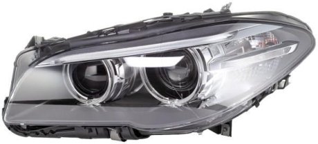 BMW Фара основная Bi-Xenon с мотором,без ламп,без предвкл.прибора D1S PY24W с дневн.светом лів..5 F10 07/13- HELLA 1EL011087711