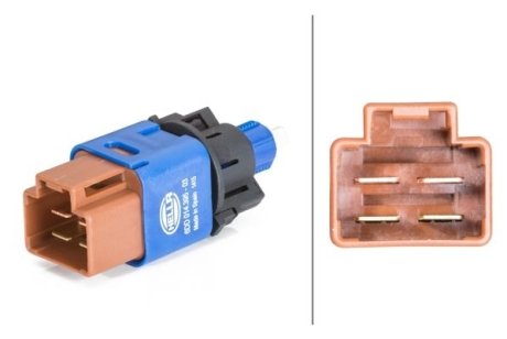 NISSAN вмикач STOP сигналу Qashqai 07- HELLA 6DD014395031