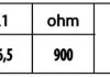 FIAT датчик частоти обертання Fiat Doblo1.9D-2.4JTD HELLA 6PU009146561 (фото 2)