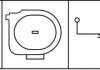 Датчик тиску оливи HELLA 6ZL008280041 (фото 2)