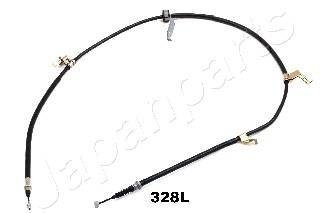 MAZDA трос ручн.гальма лів. 5 05- JAPANPARTS BC328L