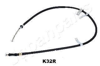 KIA трос ручн.гальма прав.Sportage 00- JAPANPARTS BCK32R