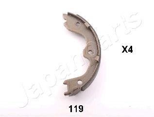 Колодки ручного гальма NISSAN 350Z, Teana JAPANPARTS GF119AF