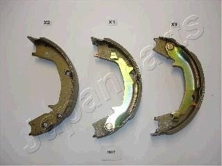 Колодки ручного гальма HYUNDAI Tucson, Santa Fe JAPANPARTS GFH07AF (фото 1)