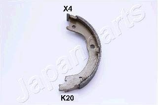 HYUNDAI гальмівні колодки ручного гальма Trajet JAPANPARTS GFK20AF (фото 1)