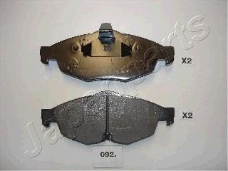 CHRYSLER гальмівні колодки Sebring 2,0-2,7 -07 JAPANPARTS PA092AF