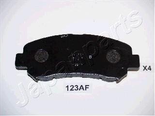 NISSAN гальмівні колодки передн Qashqai,X-Trail 07- JAPANPARTS PA123AF (фото 1)