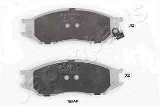 NISSAN гальмівні колодки передн.Almera 00- JAPANPARTS PA150AF (фото 1)