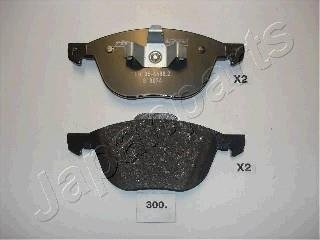 FORD гальмівні колодки передн.C-Max,Focus II,III,Kuga I,II Mazda 3,5,Volvo 03- JAPANPARTS PA300AF