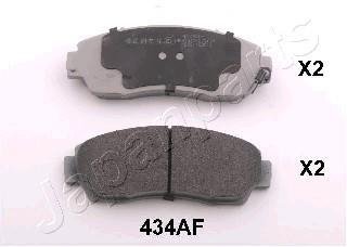 HONDA гальмівні колодки передн.CR-V IV 12- JAPANPARTS PA434AF