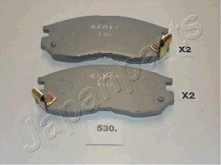 MITSUBISHI гальмівні колодки перед. Colt, Galant, Lancer JAPANPARTS PA530AF