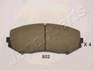 SUZUKI гальмівні колодки передн.Grand Vitara 1.6/2.0 05- JAPANPARTS PA802AF