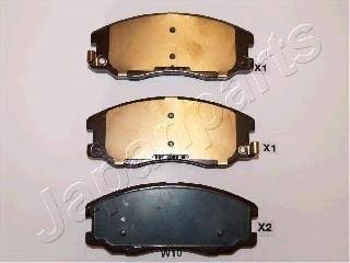 CHEVROLET гальмівні колодки передн.Captiva,Opel Antara JAPANPARTS PAW10AF