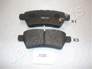 NISSAN гальмівні колодки задн. Pathfinder 05 - JAPANPARTS PP130AF (фото 1)