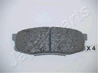 TOYOTA гальмівні колодки задн.Land Cruiser 4.7/4.5d 08- JAPANPARTS PP221AF