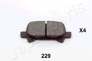 TOYOTA гальмівні колодки задн. Avalon 01- JAPANPARTS PP229AF