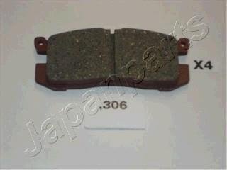 MAZDA гальмівні колодки задн. 626 JAPANPARTS PP306AF