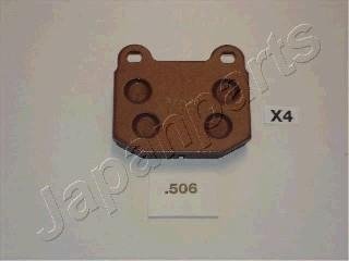 SUBARU гальмівні колодки задн.Impreza 02- JAPANPARTS PP506AF (фото 1)