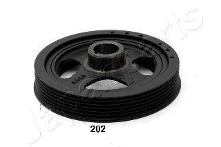 TOYOTA Шків колінчатого валу YARIS 1.0 99- JAPANPARTS PU202