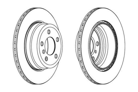 - Гальмівний диск Jurid 562521JC