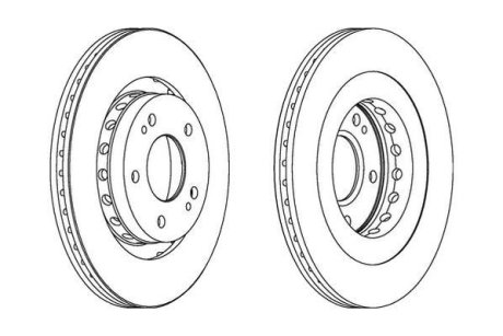 - Гальмівний диск Jurid 562528JC