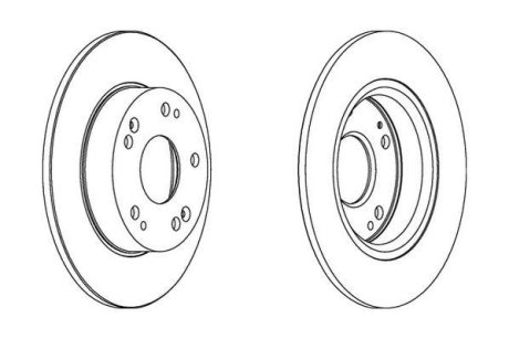 Диск гальмівний Jurid 562544JC