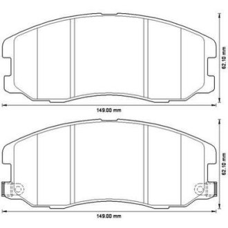 CHEVROLET гальмівні колодки передн.Captiva,Opel Antara 05- Jurid 572570J