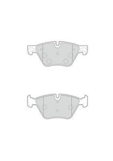 BMW гальмівні колодки передн.5 F10 518d-528i 11- Jurid 573364J