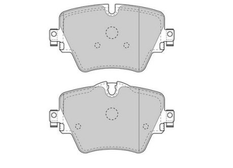 BMW гальмівні колодки передн.1 F40,2,3 G20,4,5 G30,X1 F48,X2,X3 G01,X4 Jurid 573612J