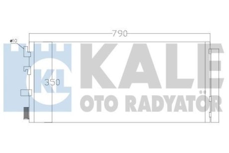 Радиатор кондиционера Nissan NV400, Opel Movano B, Renault Master III OTO RADYATOR Kale 342560