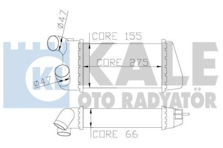 CITROEN інтеркулер C2/3,Peugeot 1007 1.4HDI Kale 344100 (фото 1)