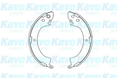 PARTS MITSUBISHI Щеки тормозные Pajero 86- KAVO KBS6408