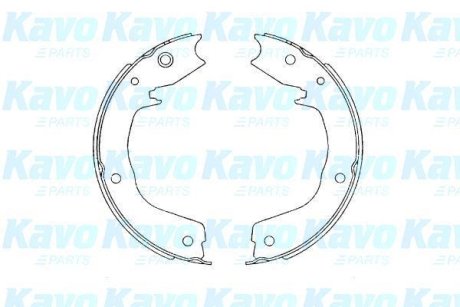 PARTS SUBARU К-т колодок стояночного тормоза Tribeca 3,0-3,6 05- KAVO KBS6413