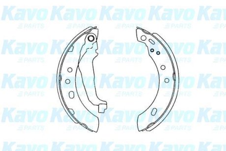 PARTS NISSAN щоки гальмівні Micra (K11E) 92-00 KAVO KBS7401
