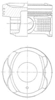 Деталь KOLBENSCHMIDT 41250600