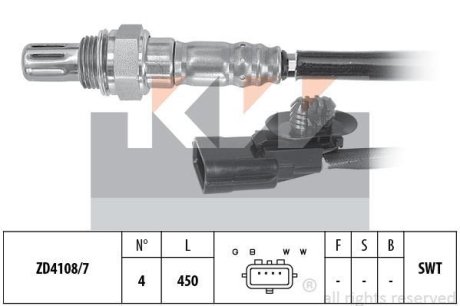 Лямбда зонд KW 498169