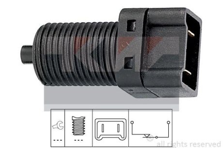 510 075 Датчик педалі гальм/зчеплення (аналог EPS 1.810.075/Facet 7.1075) KW 510075