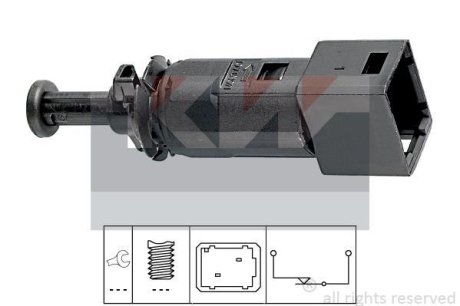 510 148 Датчик педалі гальм/зчеплення (аналог EPS 1.810.148/Facet 7.1148) KW 510148