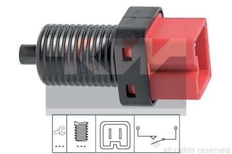 510 184 Датчик педалі гальм/зчеплення (аналог EPS 1.810.184/Facet 7.1184) KW 510184