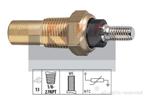 Датчик температуры охл. жидкости KW 530082