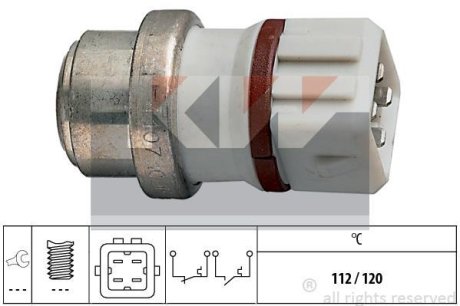 Датчик вкл. вентилятора KW 540107