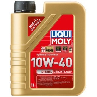 Моторна олива diesel leichtlauf 10w-40, 1л LIQUI MOLY 1386 (фото 1)