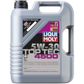 Моторное масло top tec 4500 5w-30, 5л LIQUI MOLY 2318