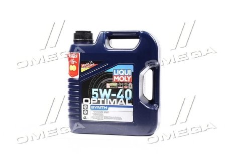 Масло моторное optimal synth 5w-40 4л LIQUI MOLY 3926