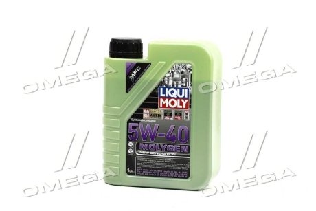 Моторное масло molygen new generation 5w-40, 1л LIQUI MOLY 9053 (фото 1)