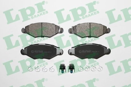 Комплект тормозных колодок LPR 05P903 (фото 1)